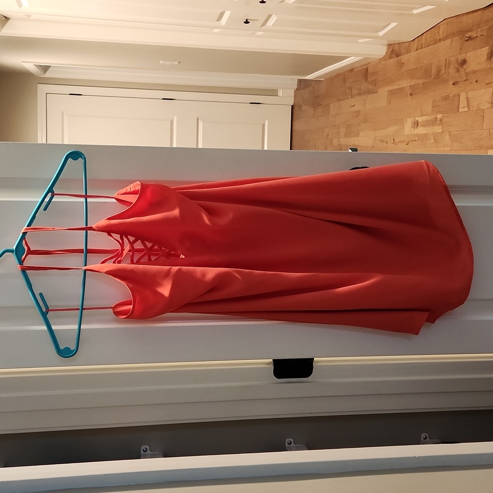 Women's Slip Dress, with Criss Cross Front, Tie Around Neck; Never Worn; Medium